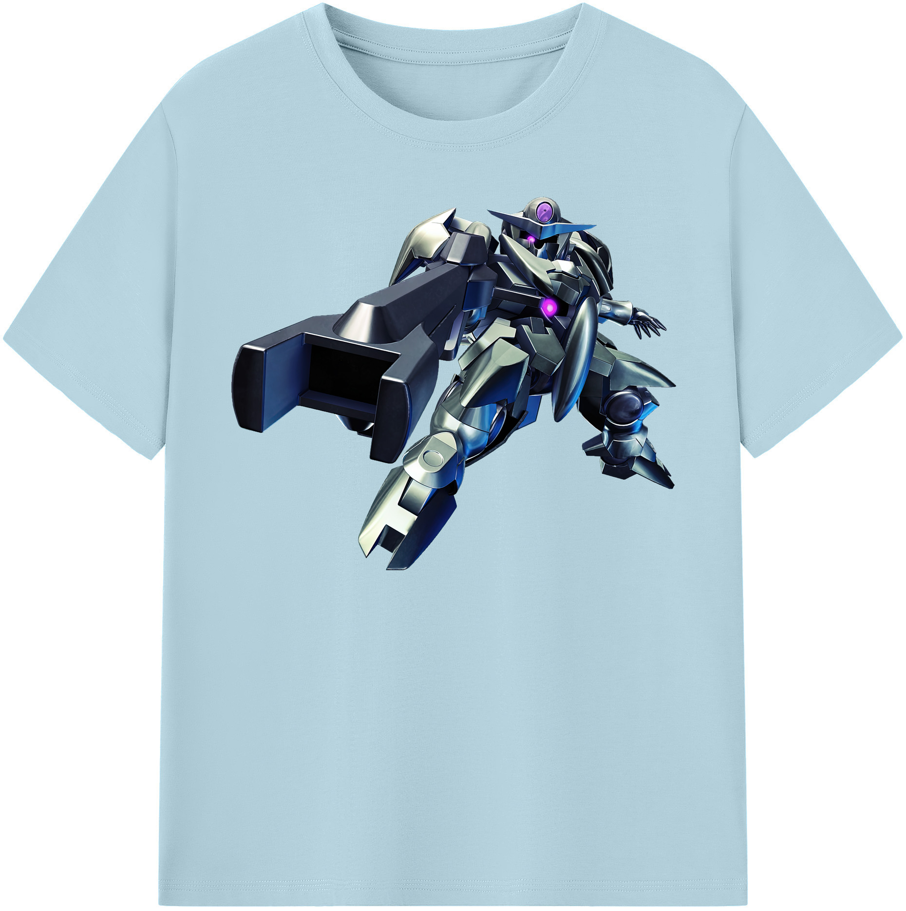 （画像用） 機動戦士ガンダム Mobile Suit Gundam 綿100％半袖Tシャツ（フロントプリント）
